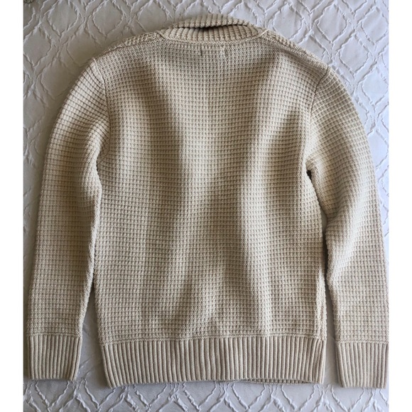 Zara - EUC, Cable Knit Cardigan in Cream - Picture 4 of 4